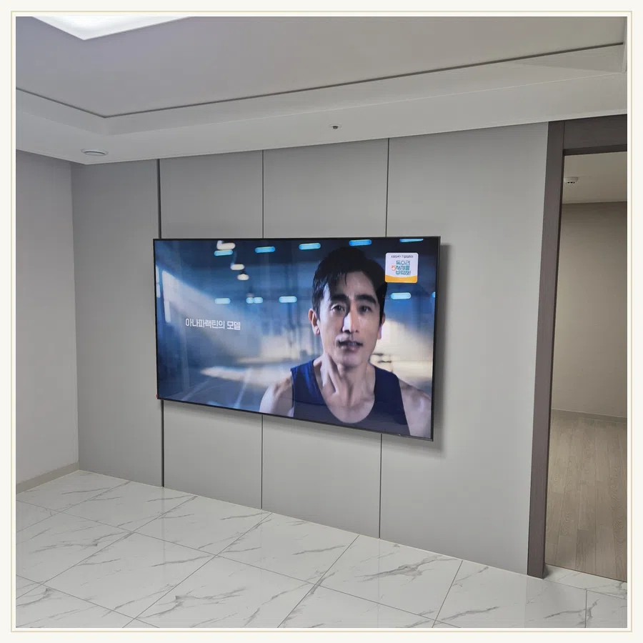 백석 벽걸이TV TV 흔들림·고정 진단 현장 조건 참고 사진 3